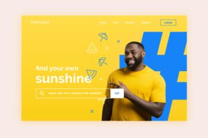 An example of a Nigerian e-commerce landing page